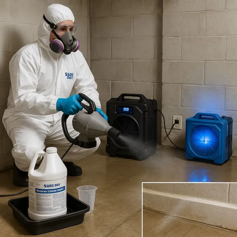 Sanitization and Odor Removal process in Lexington, GA