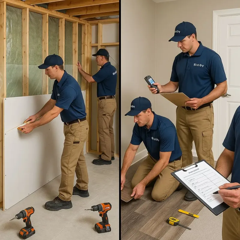 Repairs and Reconstruction process in Lexington, GA