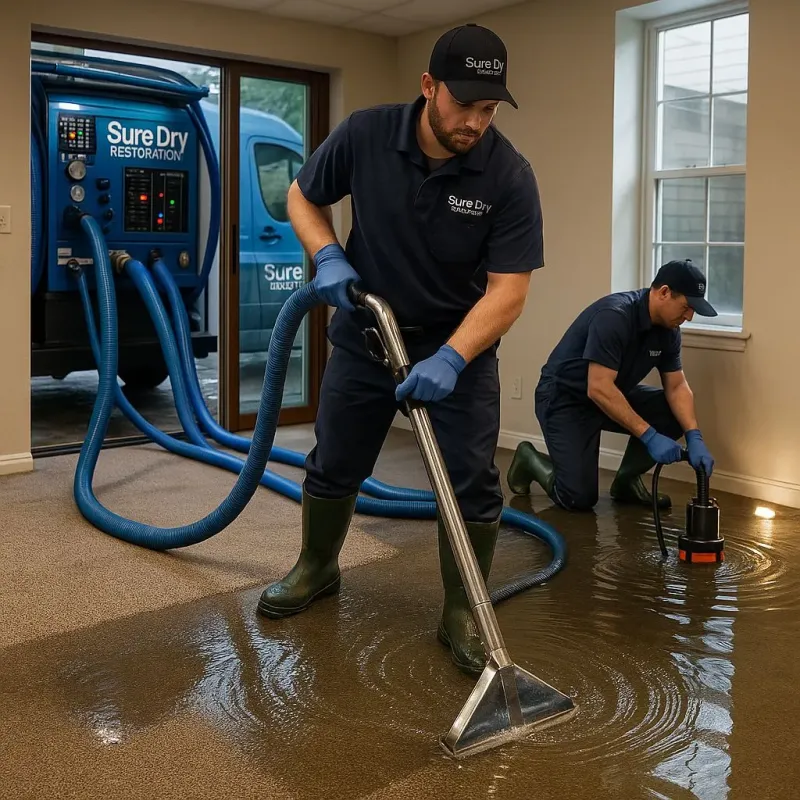 Water Extraction and Removal process in Lexington, GA